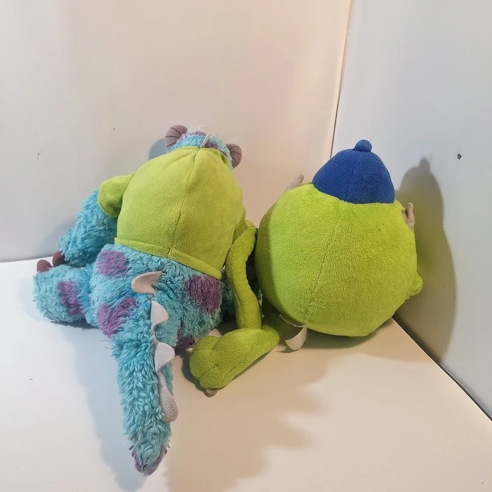 Disney Parks Pixar Monsters Inc. Sulley and Mike Wazowski Plush‎  Authentic